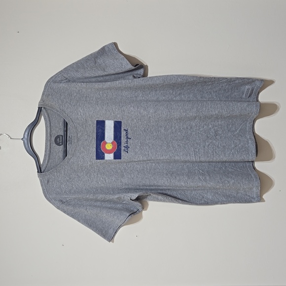 Life Is Good Tops - Life Is Good Crusher Colorado Short Sleeve Tee